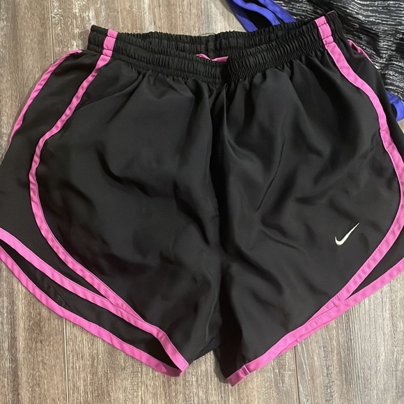Nike Dri Fit Tempo Running Shorts Lot of 2 pair Elastic Waist Multicolor XS - Picture 2 of 7